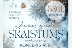 First Advent Concert at Mežotne Church Bauskas TIC